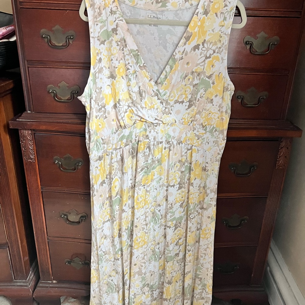 Floral LL Bean Dress